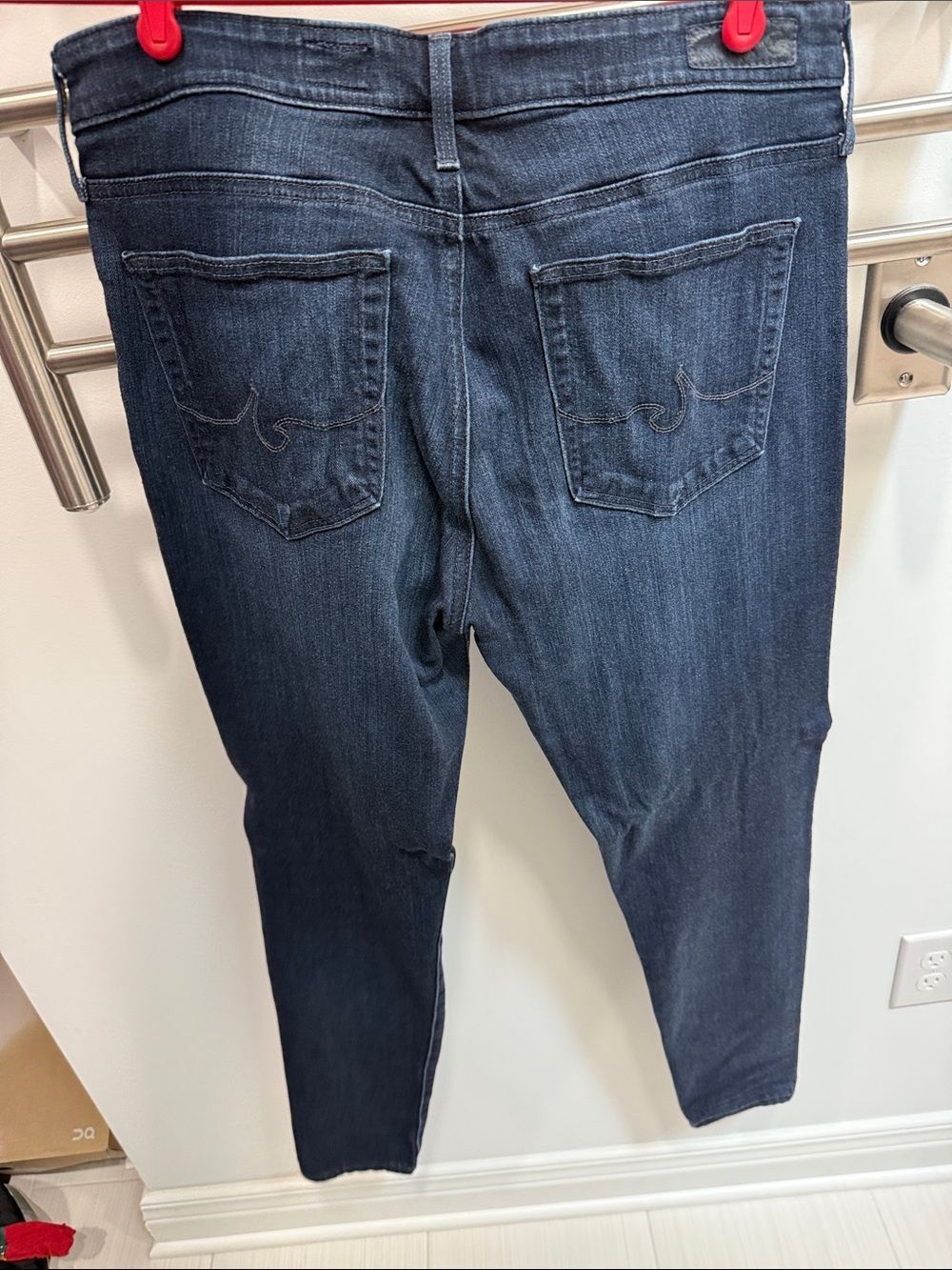 Women’s Dark Blue Slim Jeans - Picture 4 of 4